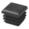 Steel End cap 25x25mm Pack of 6