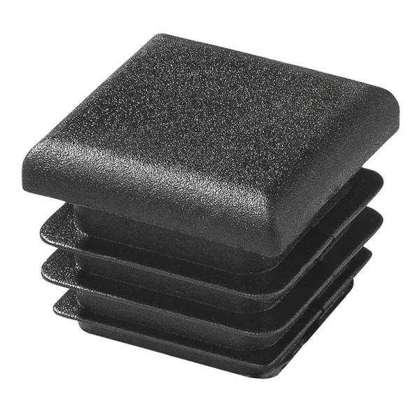 Steel End cap 25x25mm Pack of 6