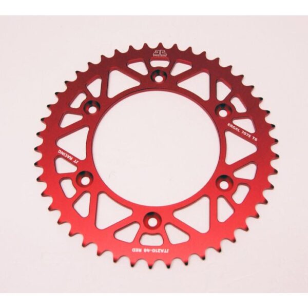 REAR SPROCKET JT RACERLITE RED,