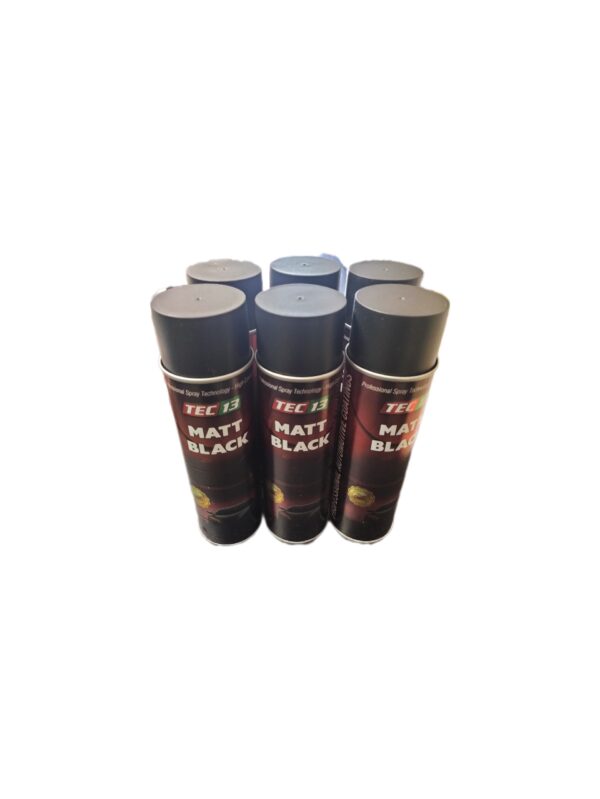 Tec 13 Matt Black 500ml pack of 6