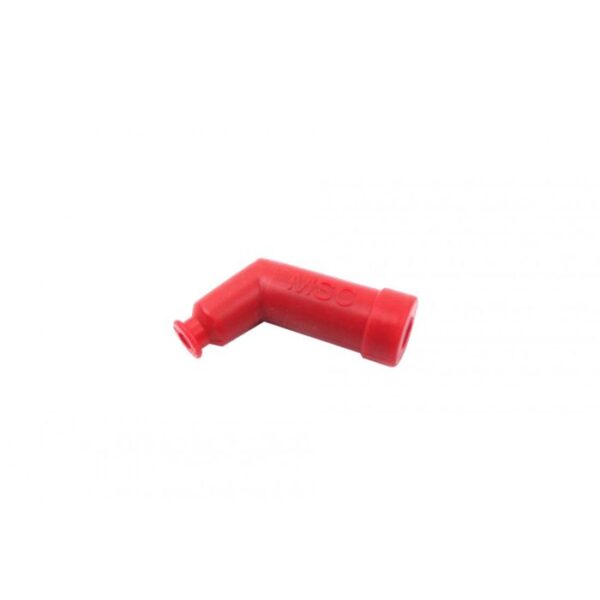 SPARK PLUG CAP RUBBER RED 120 ° UNIVERSAL FITMENT