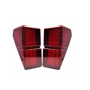 RED LED TAIL LIGHTS REAR BRAKE STOP LIGHTS 2018-2024 POLARIS RANGER 1000 2413766