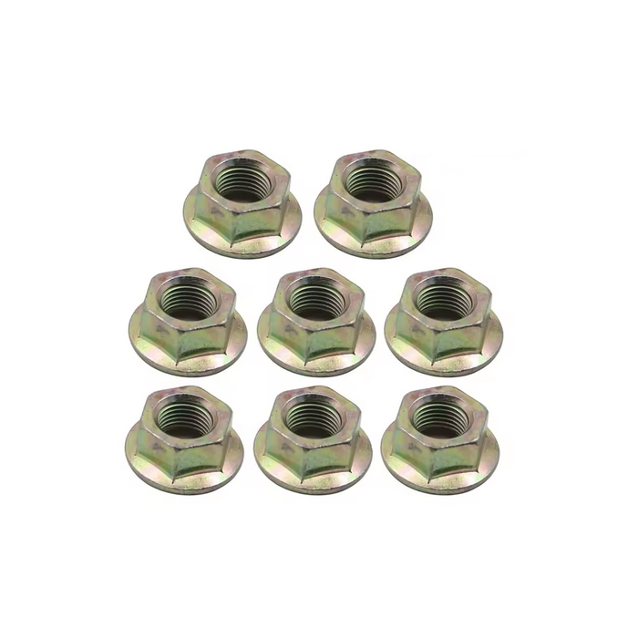 8Pcs FLANGED WHEEL NUTS POLARIS RANGER SPORTSMAN SCRAMBLER SPORT XPLORER TRAIL BOSS 7542459